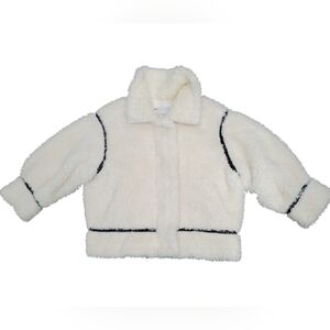 Asos Design White Women's Coat - Women's Size 4